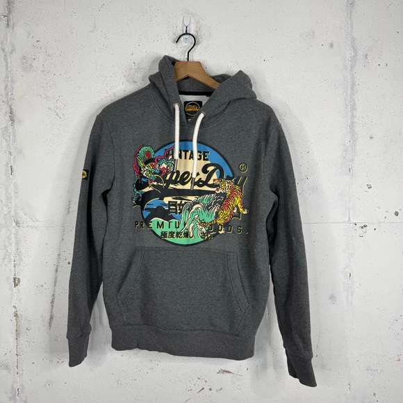 Superdry Other - Superdry Japanese Vintage Logo Graphic Hoodie Med